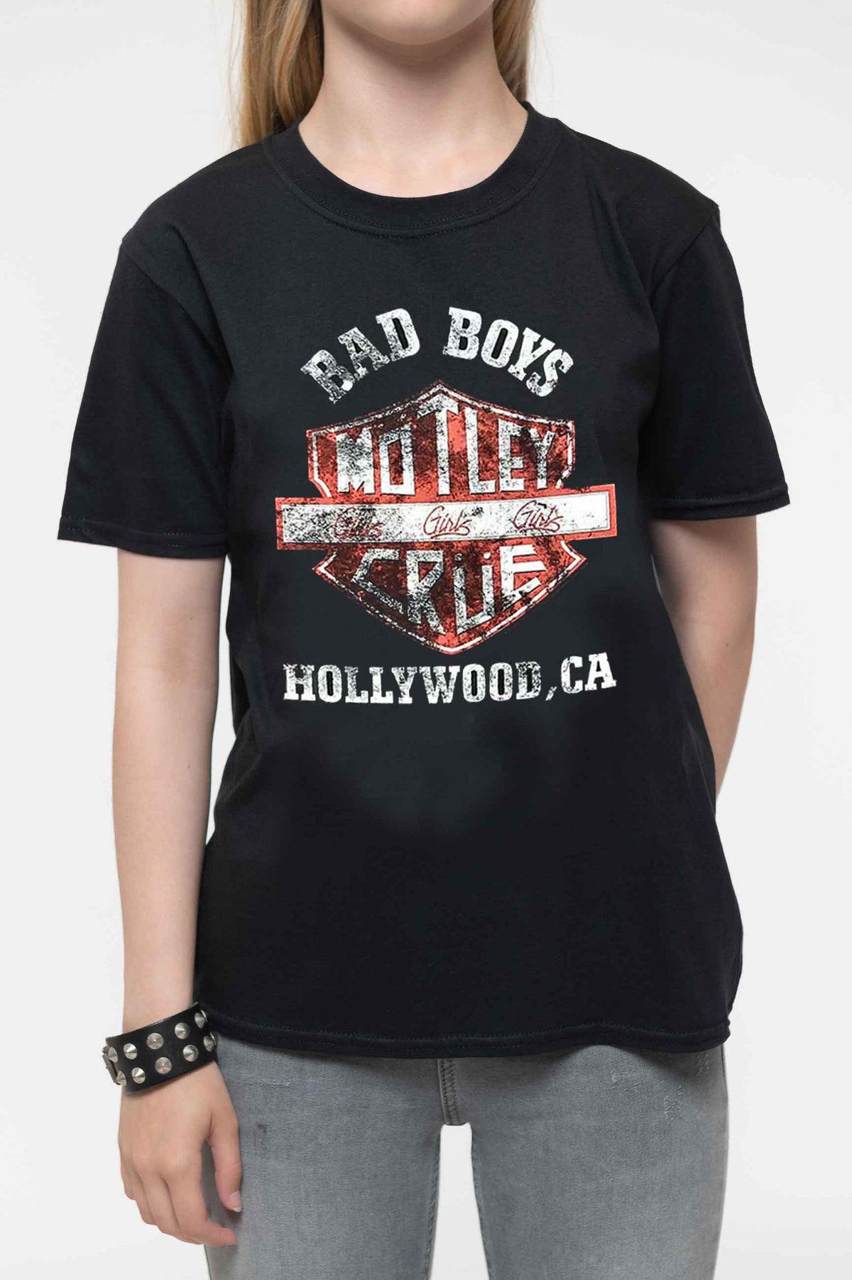 Motley Crue Kids Bad Boys Shield Tee product image 3