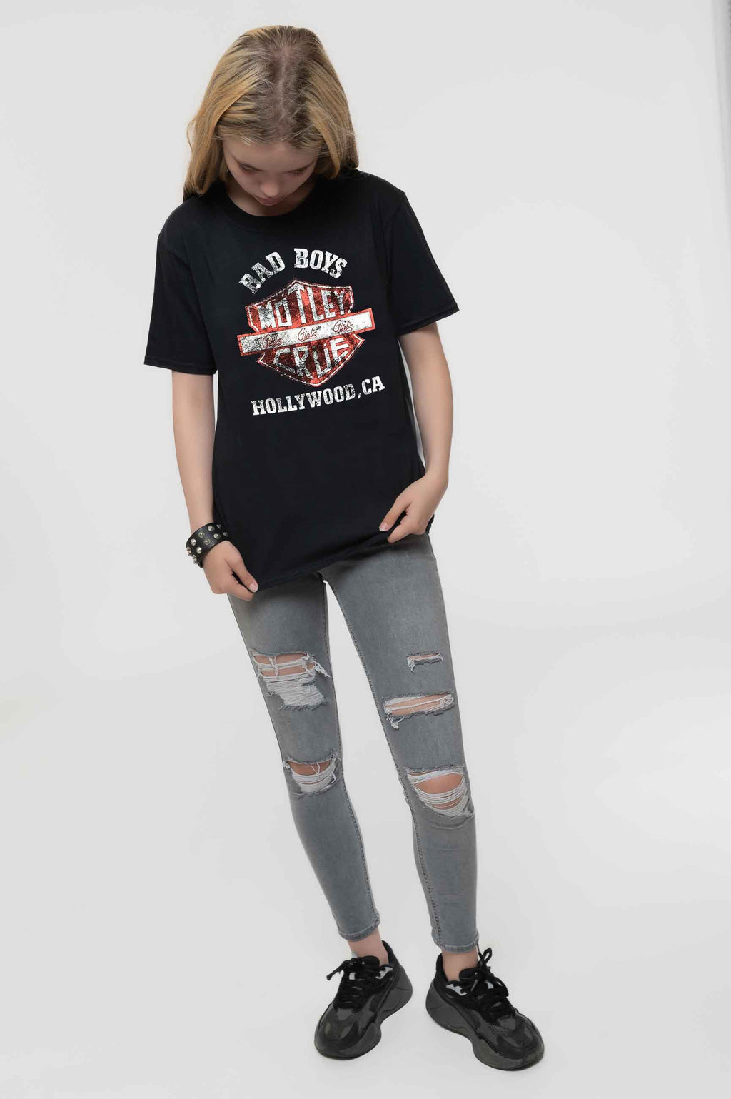 Motley Crue Kids Bad Boys Shield Tee product image 5
