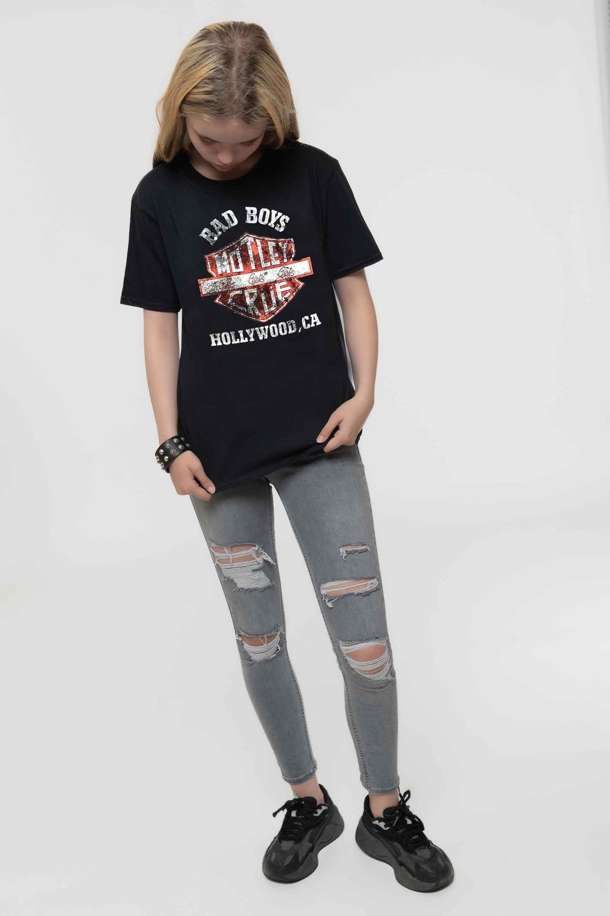 Motley Crue Kids Bad Boys Shield Tee product image 5