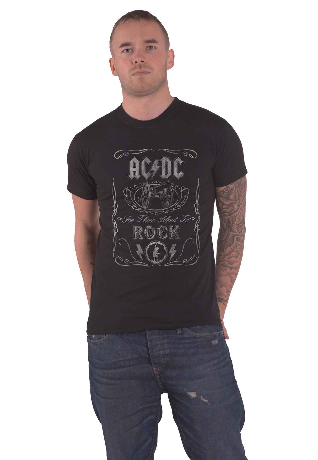 AC/DC For Those About to Rock Canon Vintage T Shirt product image 1