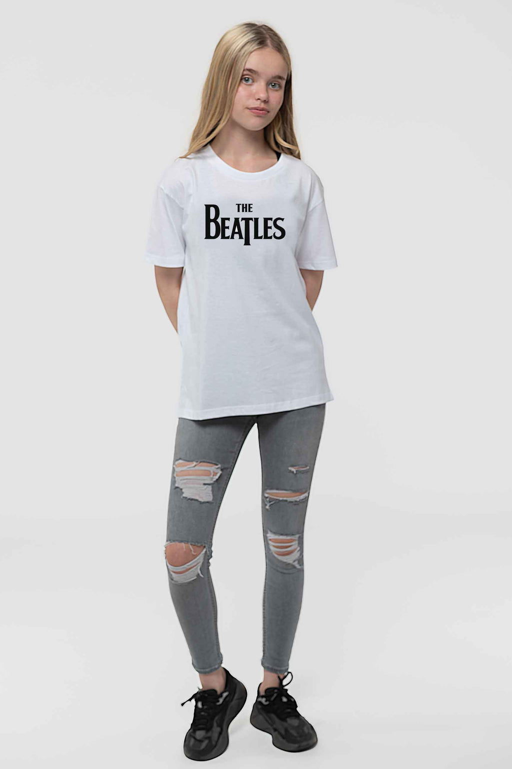 The Beatles Kids Classic Drop T Band Logo T Shirt product image 2