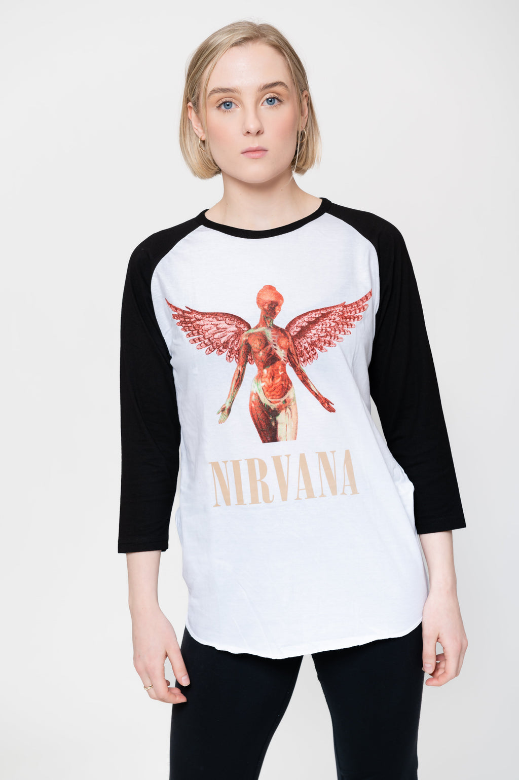 Nirvana In Utero Raglan product image 1