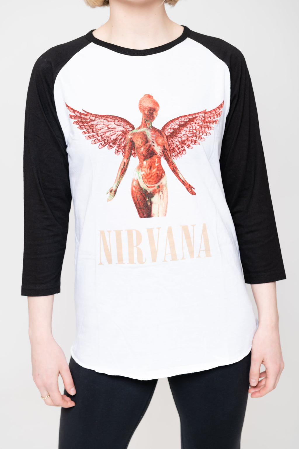 Nirvana In Utero Raglan product image 3