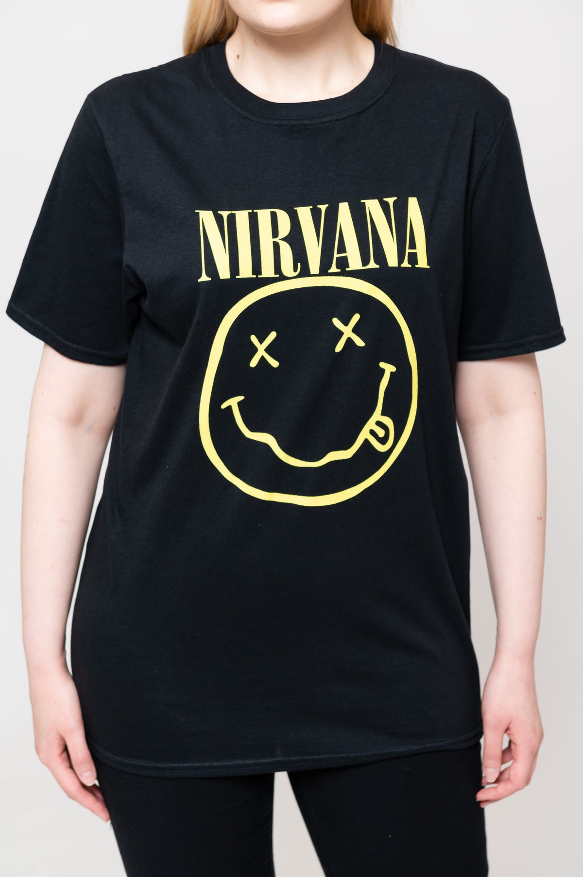 Nirvana Flower Sniffin T Shirt product image 3