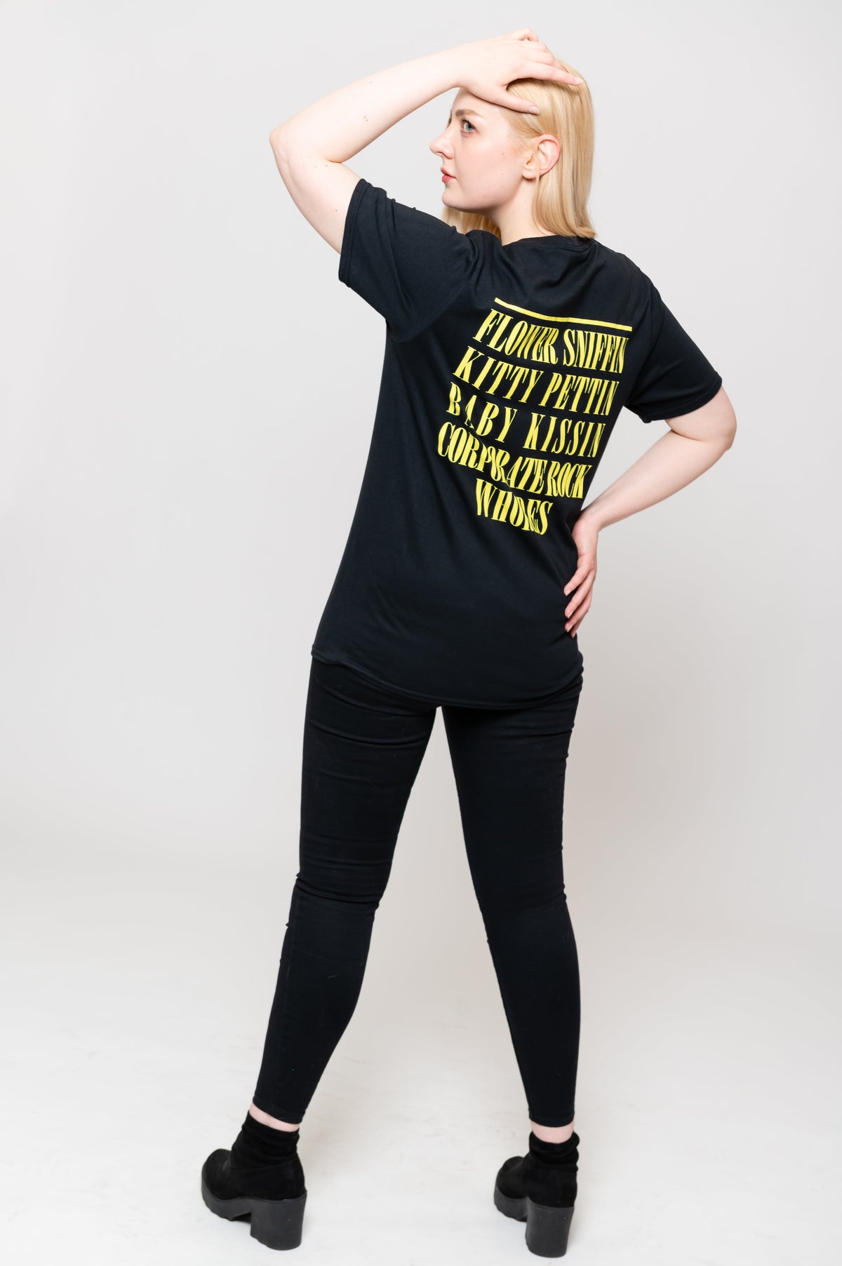 Nirvana Flower Sniffin T Shirt product image 4