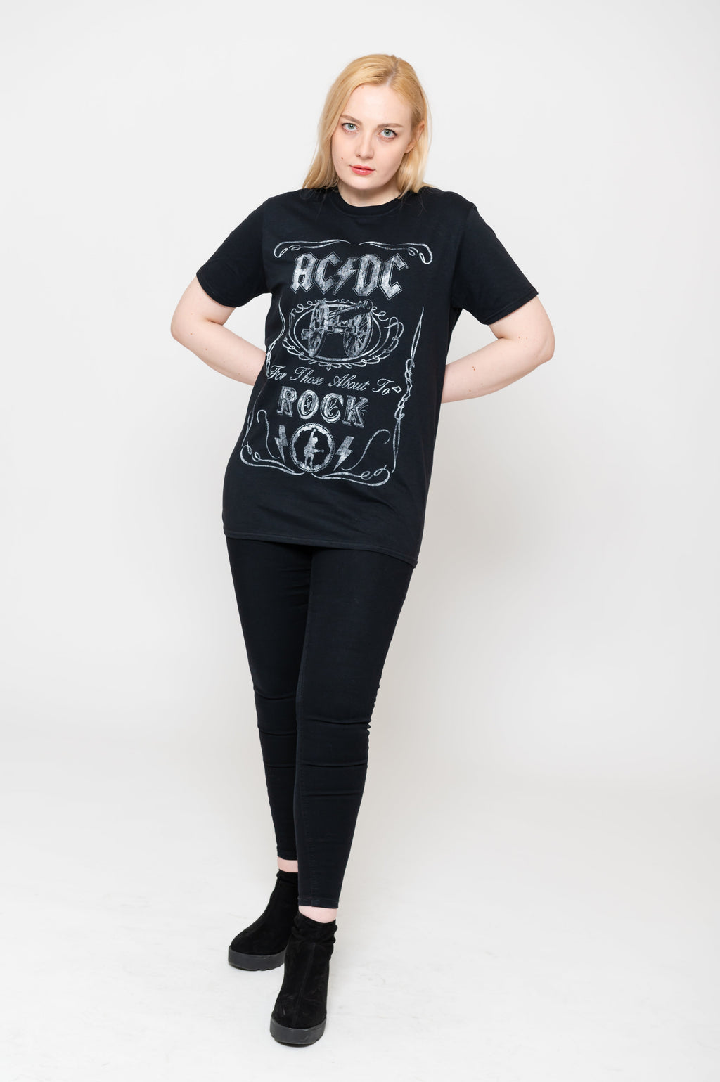 AC/DC For Those About to Rock Canon Vintage T Shirt product image 3