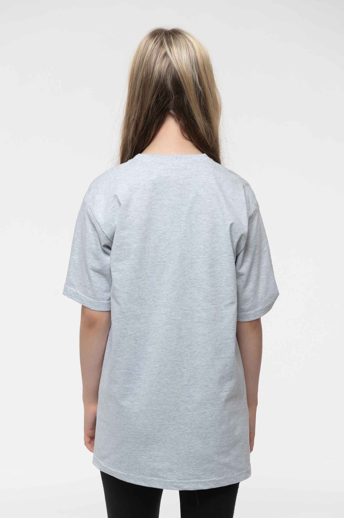 Nirvana Kids Grunge Smile Band Logo Heather T Shirt product image 4