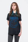 Nirvana Blue Grunge Smile T Shirt product image 1