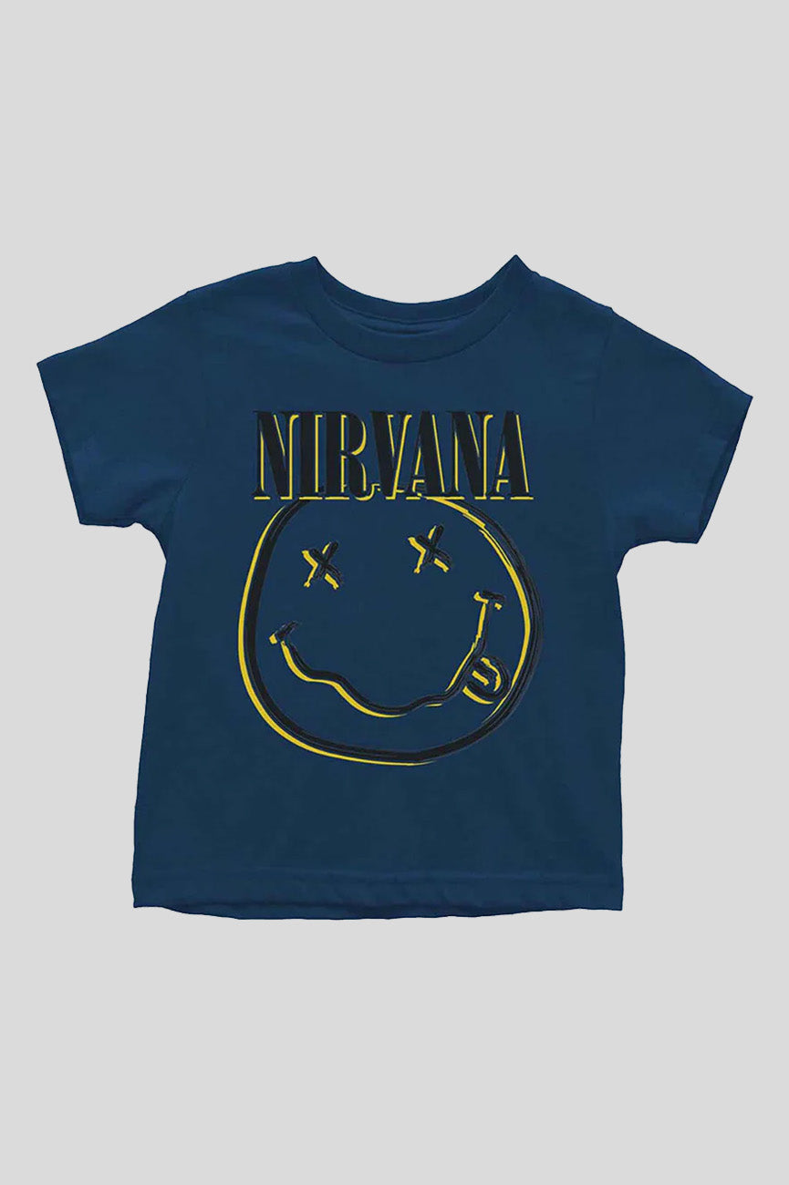 Nirvana Toddler Inverse Grunge Smile T Shirt product image 1