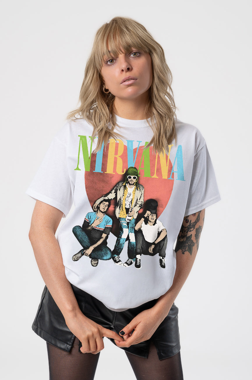 Nirvana Heart Logo T Shirt product image 1