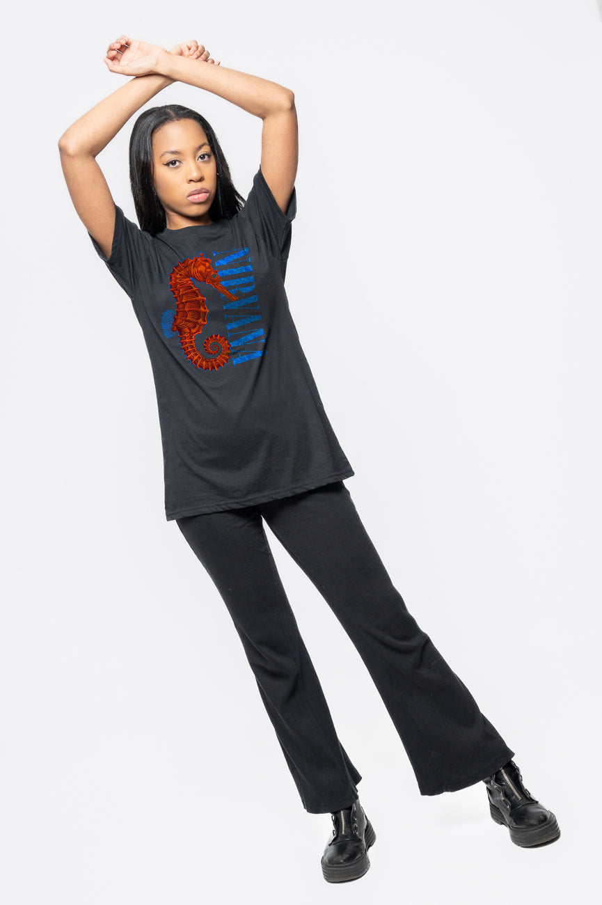 Nirvana Seahorse T Shirt product image 5