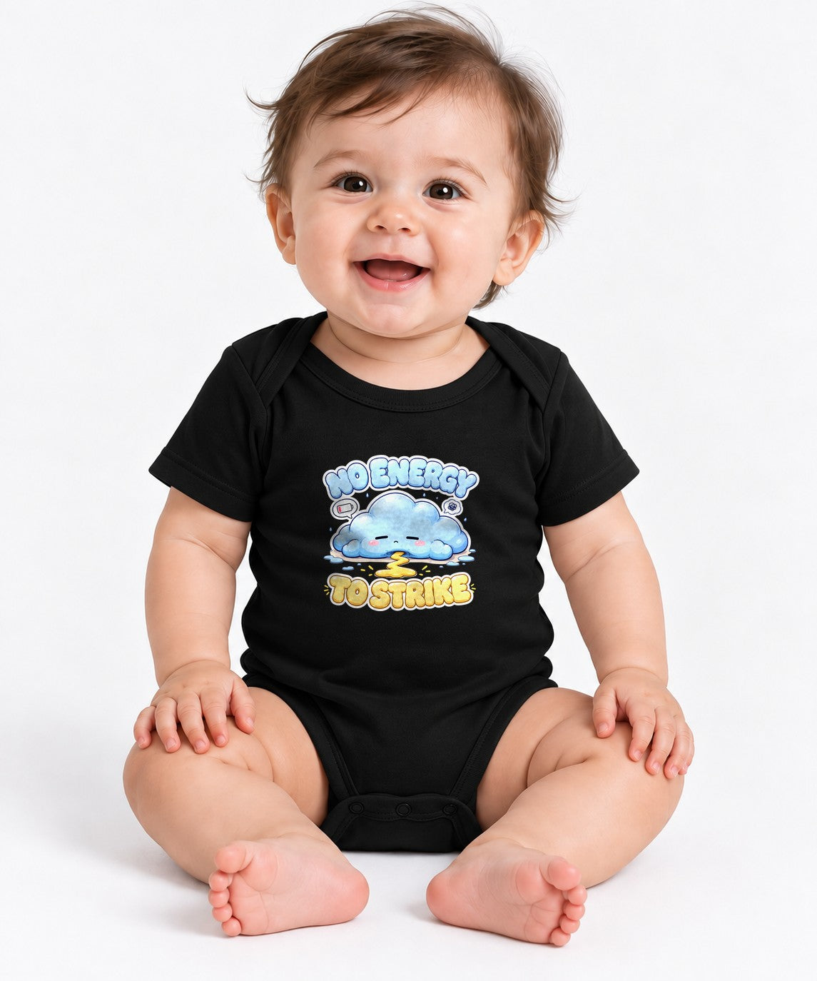 No Energy To Strike - Cute Exhausted Rain Cloud Tired product image 2