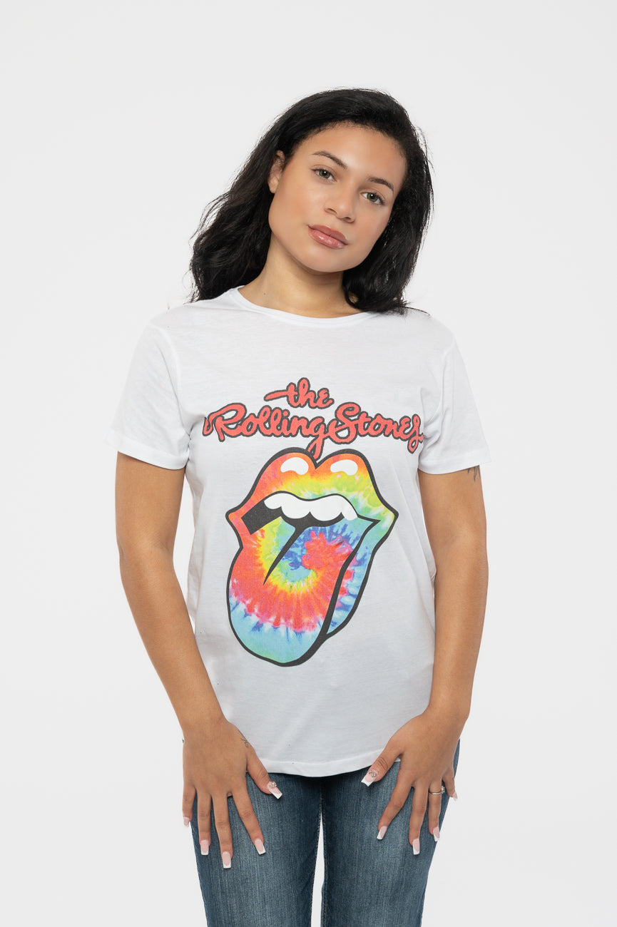 The Rolling Stones Tie Dye Tongue T Shirt product image 1