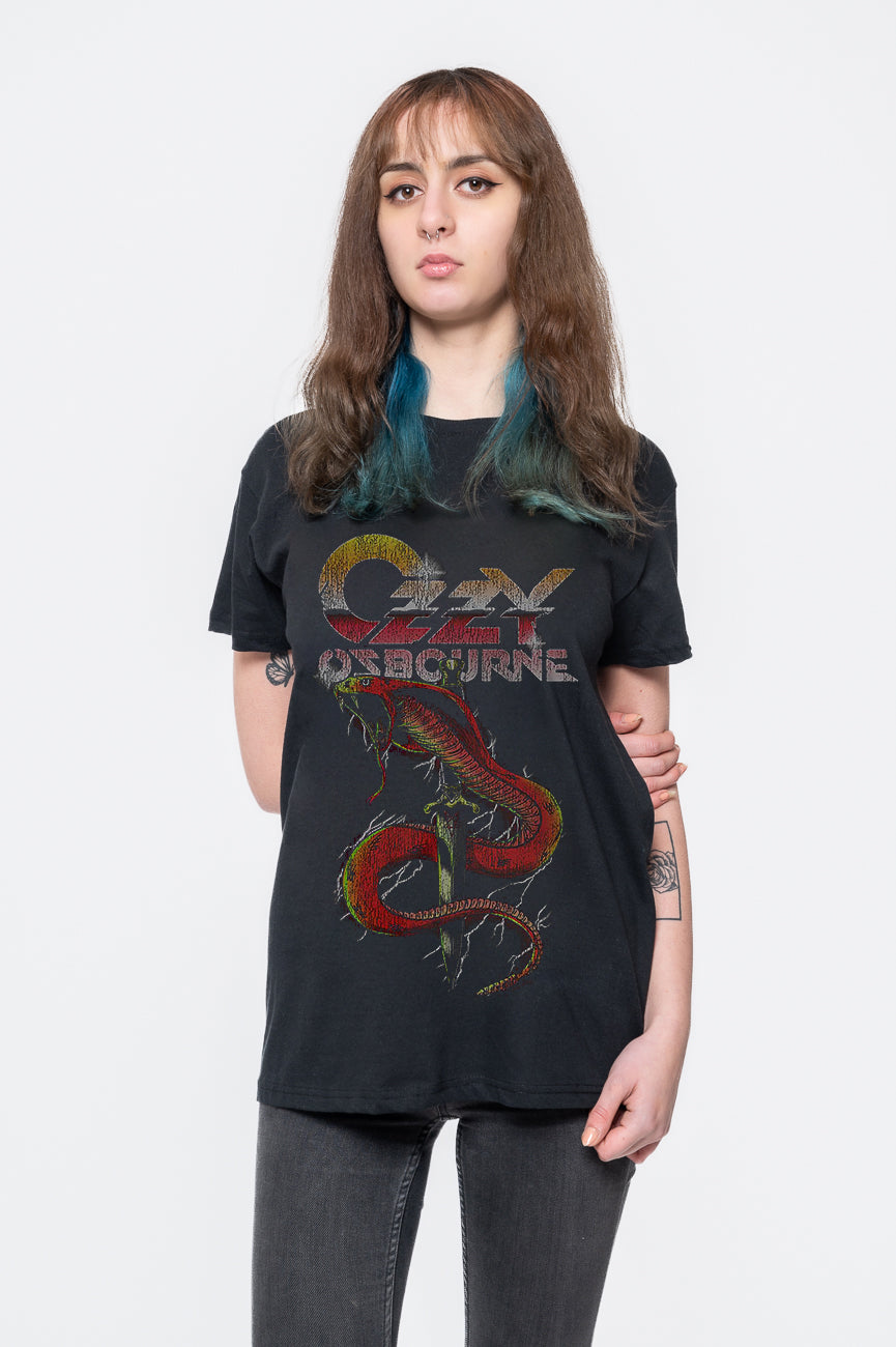 Ozzy Osbourne Vintage Snake T Shirt product image 1