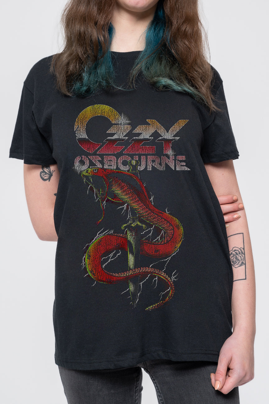 Ozzy Osbourne Vintage Snake T Shirt product image 3