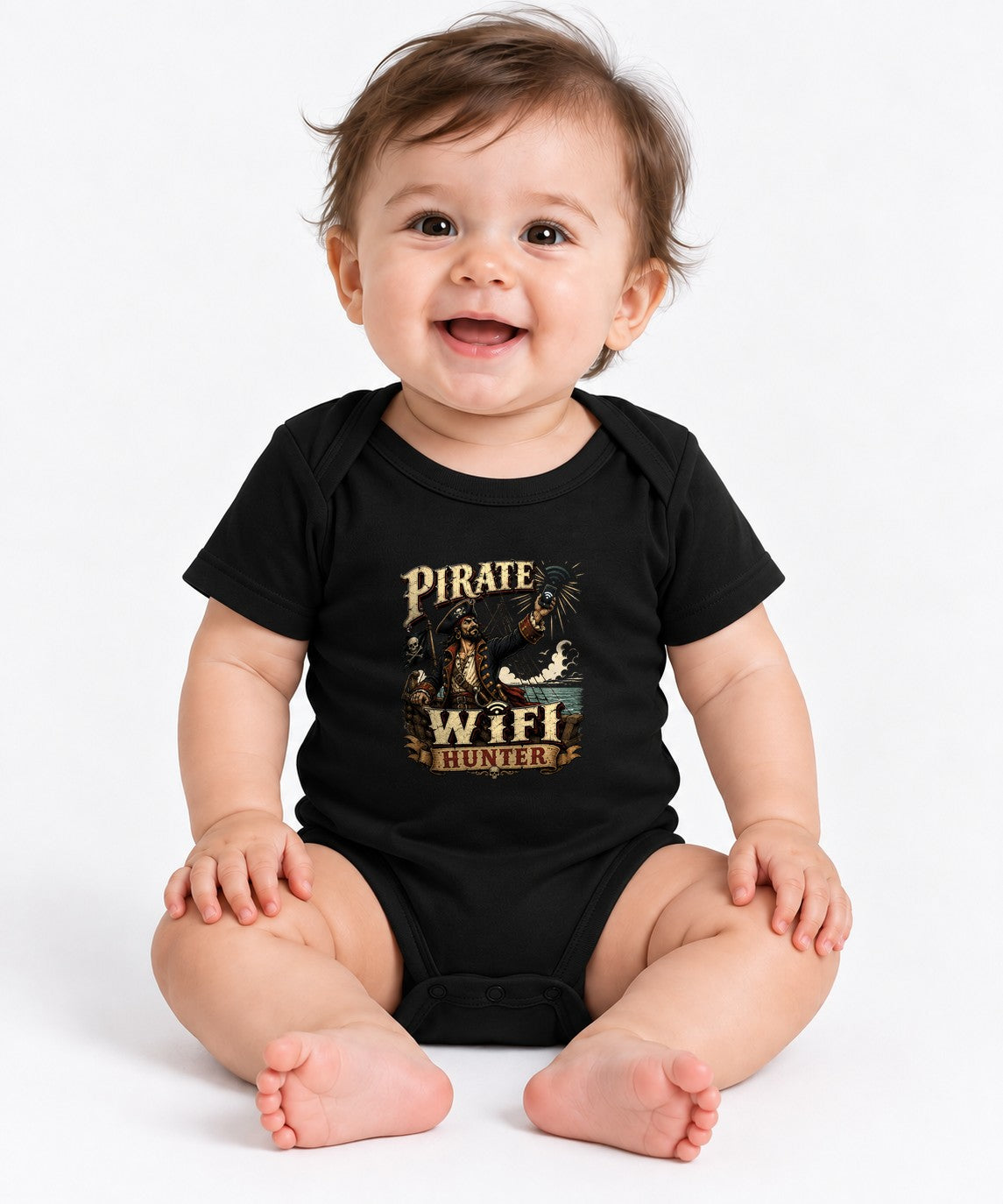 Pirate WiFi Hunter Searching for Signal