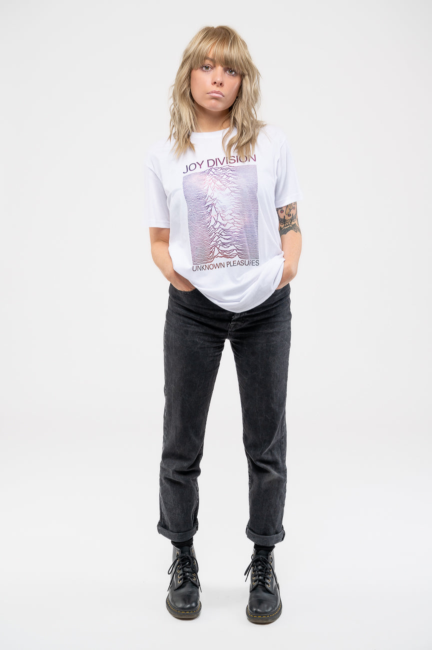 Joy Division Unknown Pleasures Gradient T Shirt product image 2