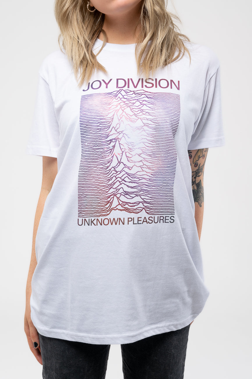 Joy Division Unknown Pleasures Gradient T Shirt product image 3