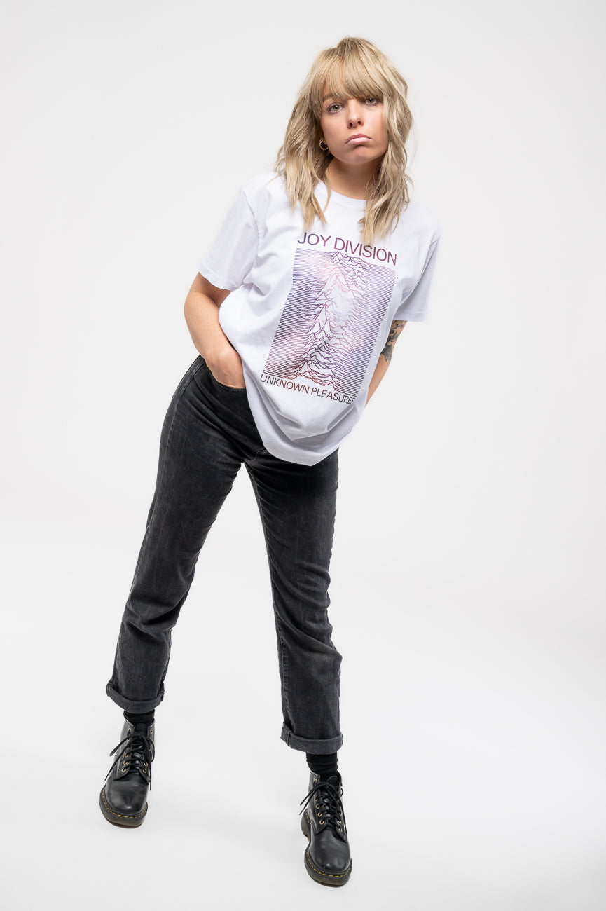 Joy Division Unknown Pleasures Gradient T Shirt product image 5