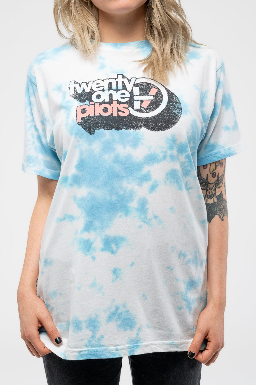Twenty One Pilots Vintage Block Holiday Dip Dye T Shirt product image 3