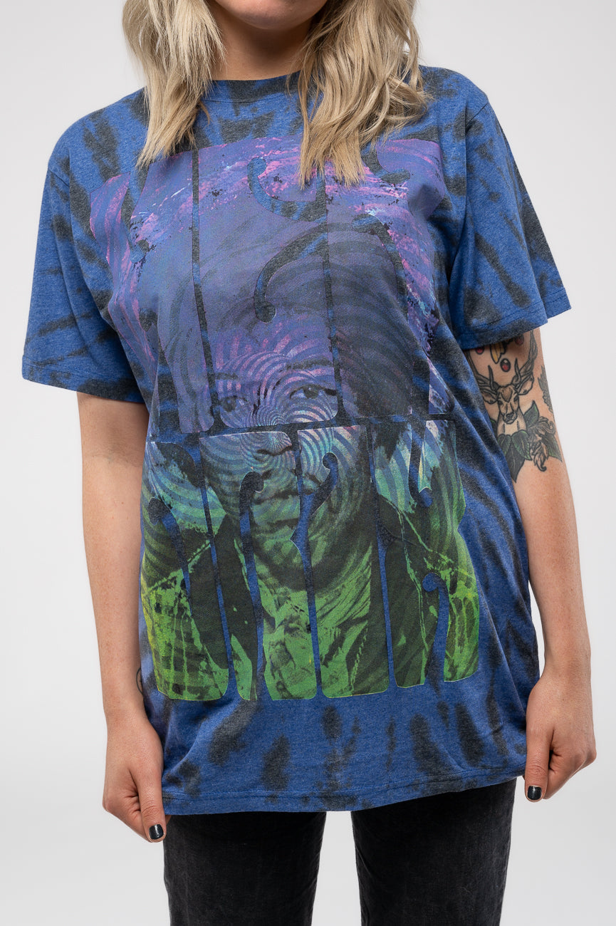 Jimi Hendrix Swirly Text Logo Tie Dye T Shirt product image 3