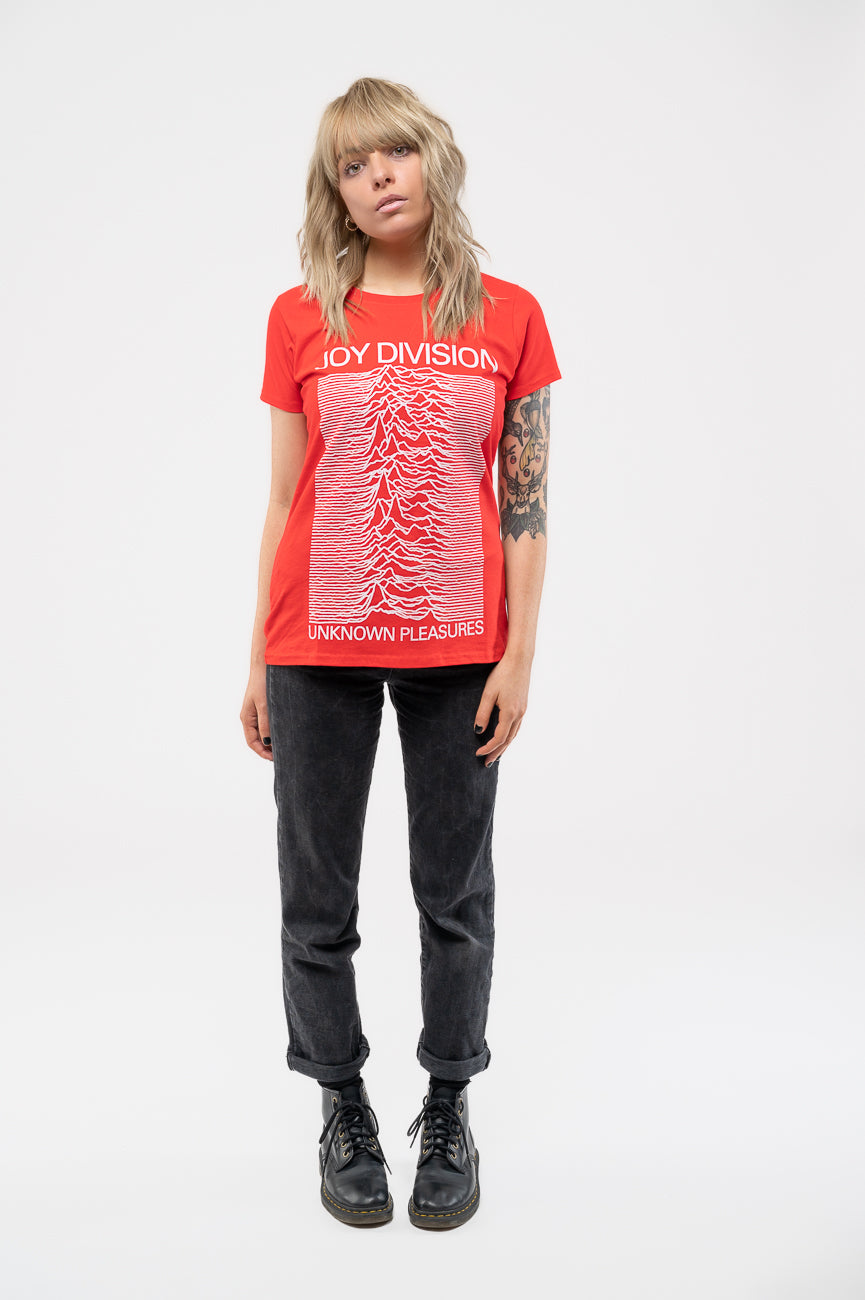 Joy Division Unknown Pleasures Skinny T Shirt product image 2