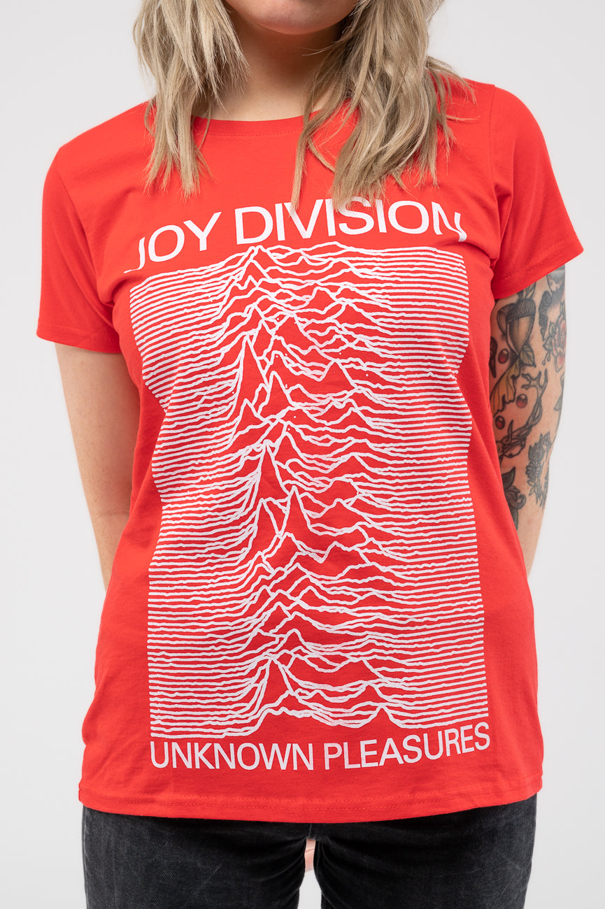 Joy Division Unknown Pleasures Skinny T Shirt product image 3
