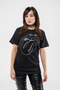 The Rolling Stones Tongue Diamante T Shirt product image 1