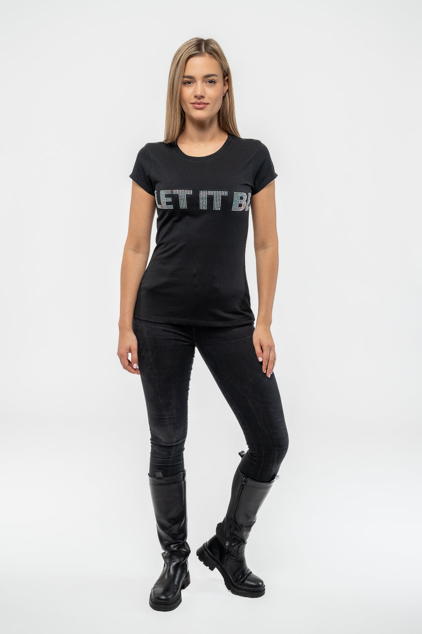 The Beatles Let It Be Diamante Skinny Tee product image 2