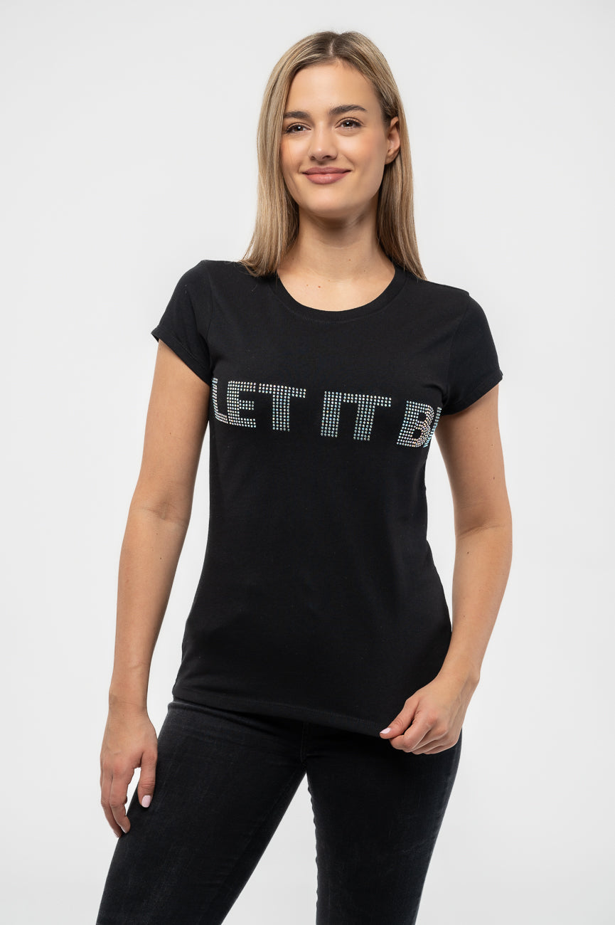 The Beatles Let It Be Diamante Skinny Tee product image 1