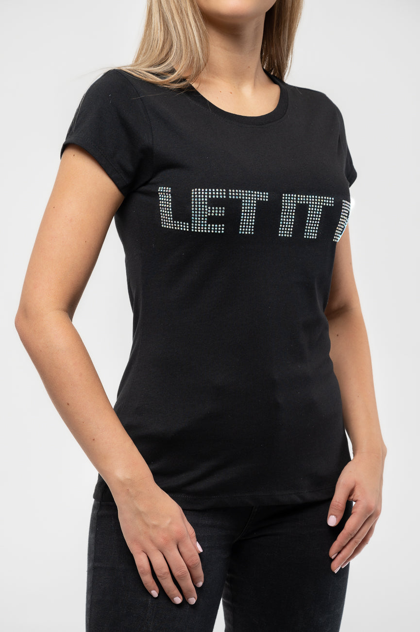 The Beatles Let It Be Diamante Skinny Tee product image 3