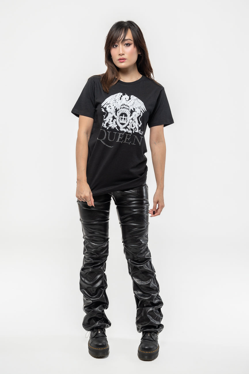 Queen Classic Crest Diamante T Shirt product image 2