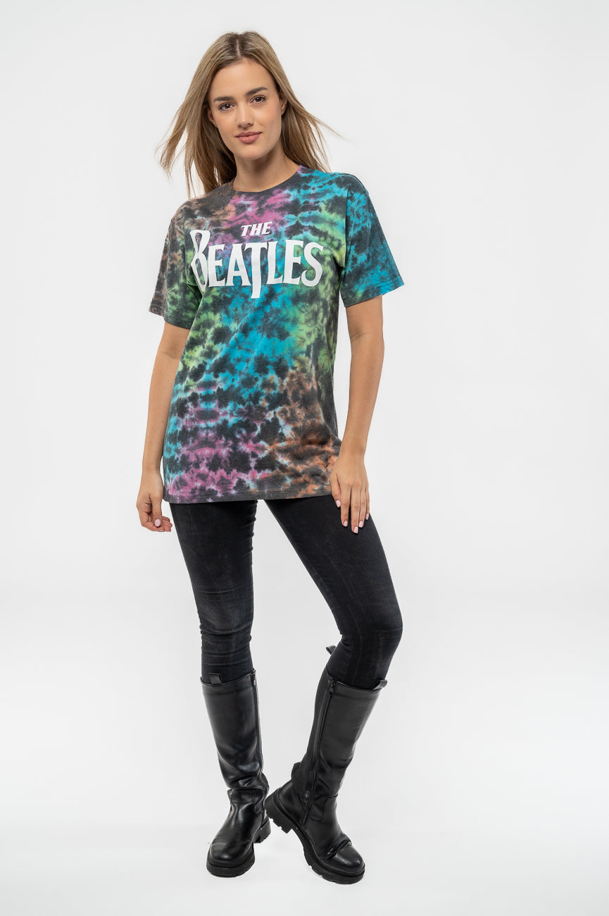 The Beatles Drop T Band Logo Dip Dye Tee product image 2