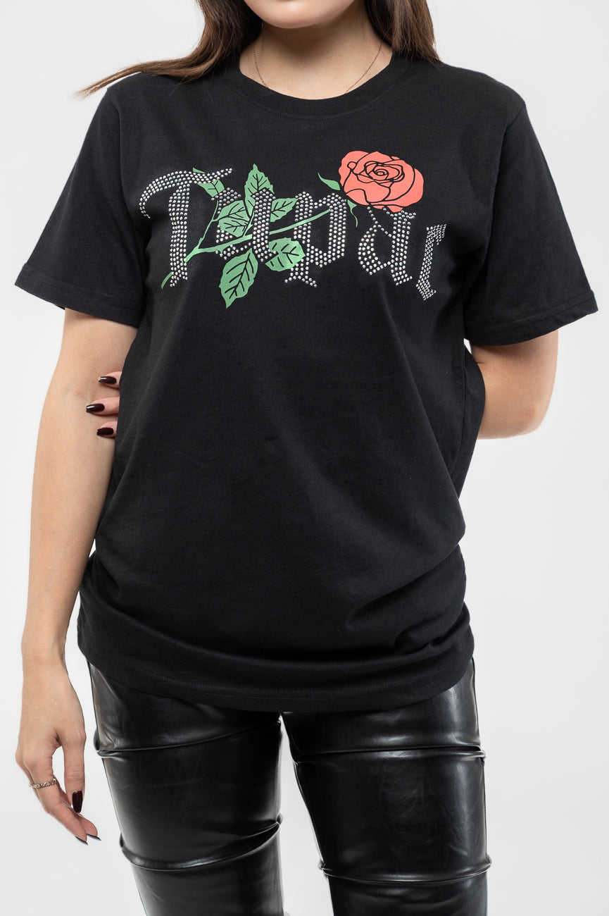 Tupac Diamante Rose T Shirt product image 3