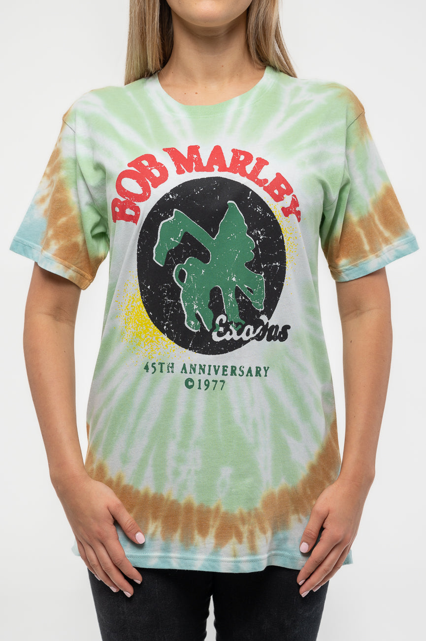 Bob Marley Exodus 45th Anniversary Tie Dye T Shirt product image 3