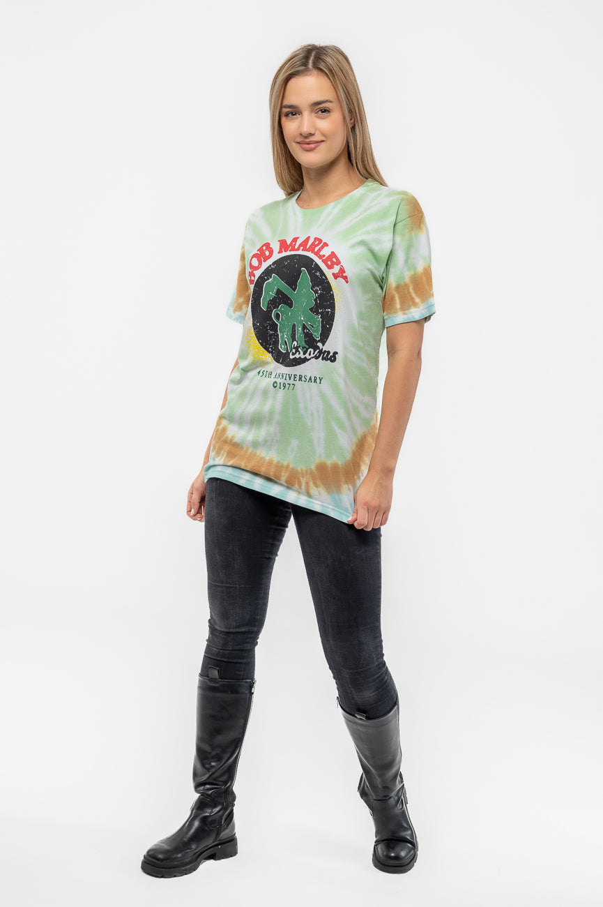 Bob Marley Exodus 45th Anniversary Tie Dye T Shirt product image 5
