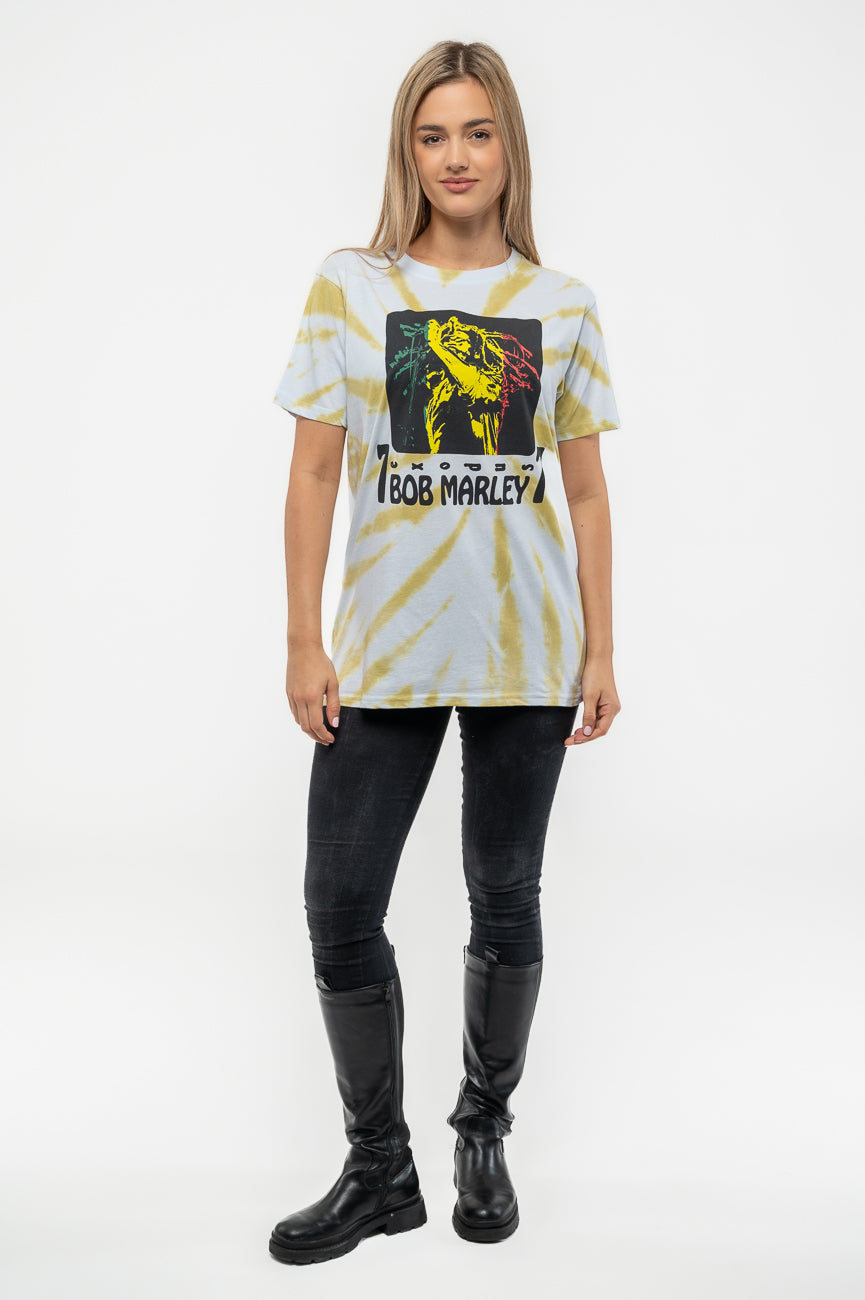 Bob Marley Exodus 77 Tie Dye T Shirt product image 2