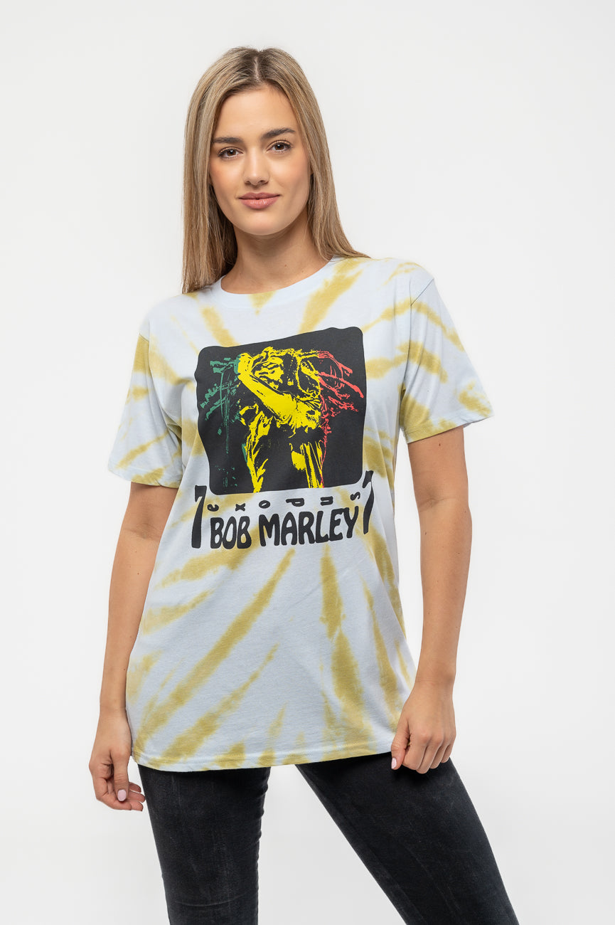 Bob Marley Exodus 77 Tie Dye T Shirt product image 1