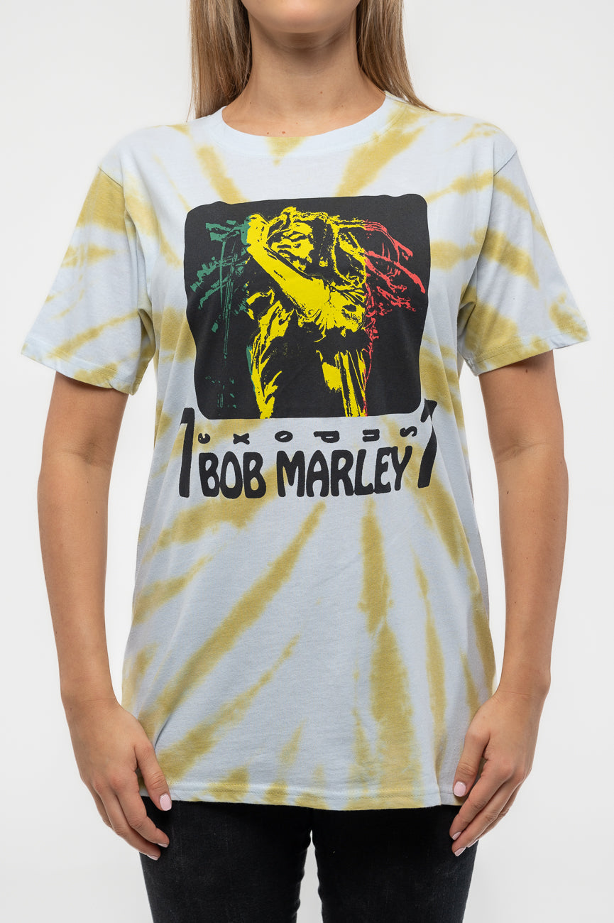 Bob Marley Exodus 77 Tie Dye T Shirt product image 3