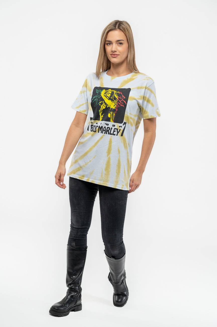 Bob Marley Exodus 77 Tie Dye T Shirt product image 5