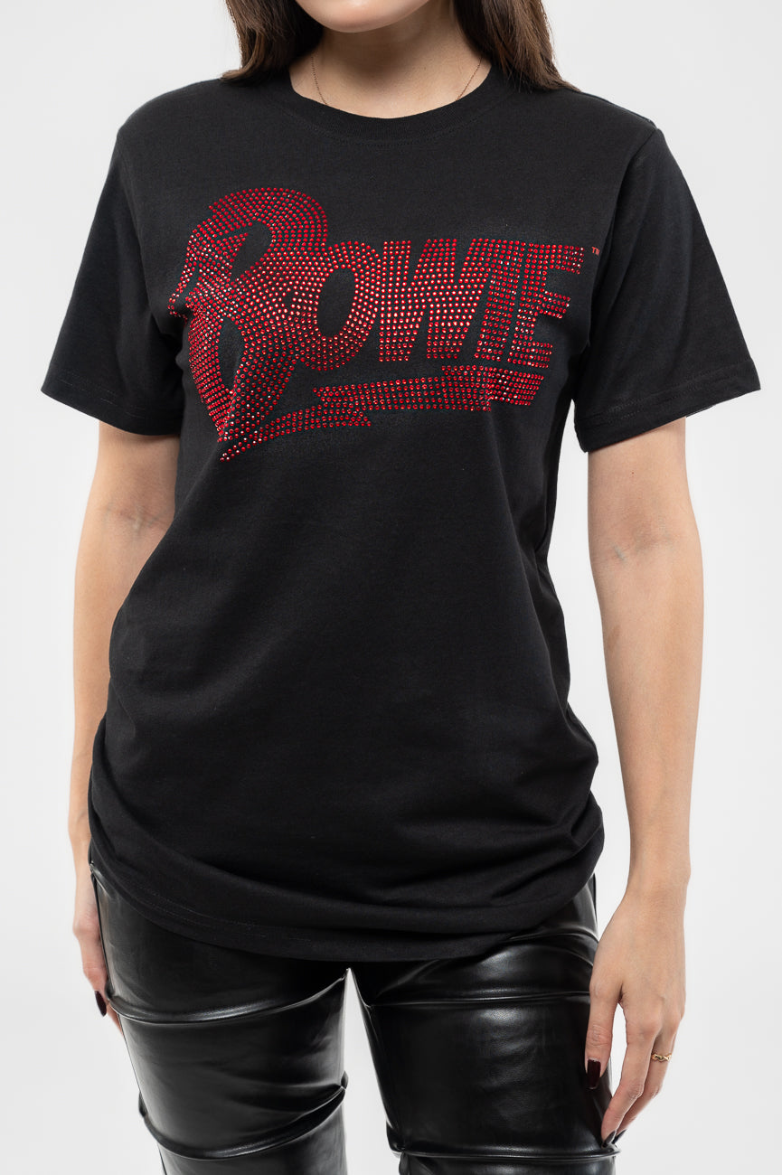 David Bowie Diamante Flash T Shirt product image 3