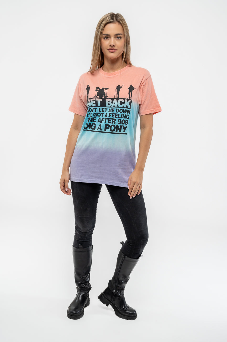 The Beatles Get Back Gradient Dye Wash Tee product image 2