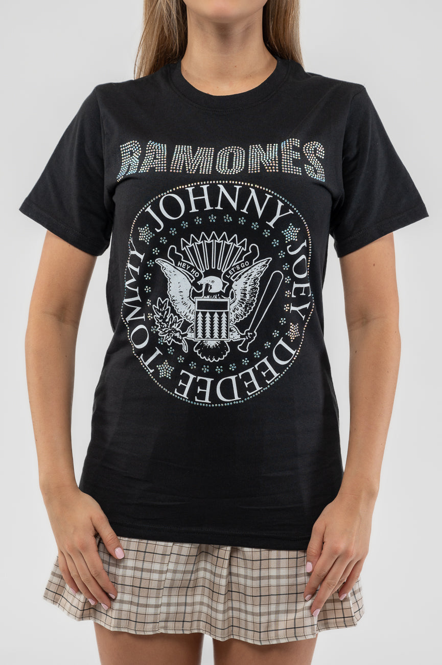 Ramones Diamante Presidential Seal T Shirt product image 3