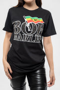 Bob Marley Diamante Flag T Shirt product image 1