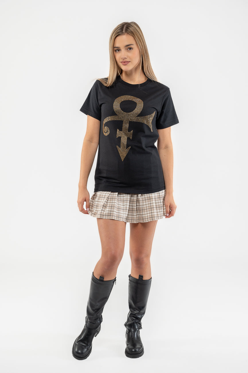 Prince Diamante Gold Symbol T Shirt product image 1