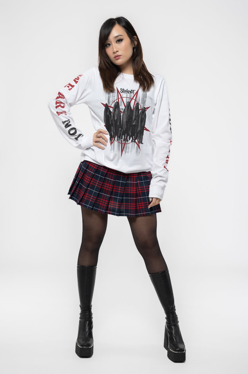 Slipknot Shrouded Group Long Sleeve T Shirt product image 5