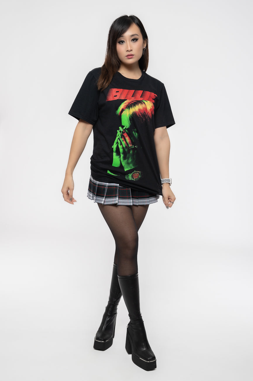 Billie Eilish Hands and Face T Shirt product image 2