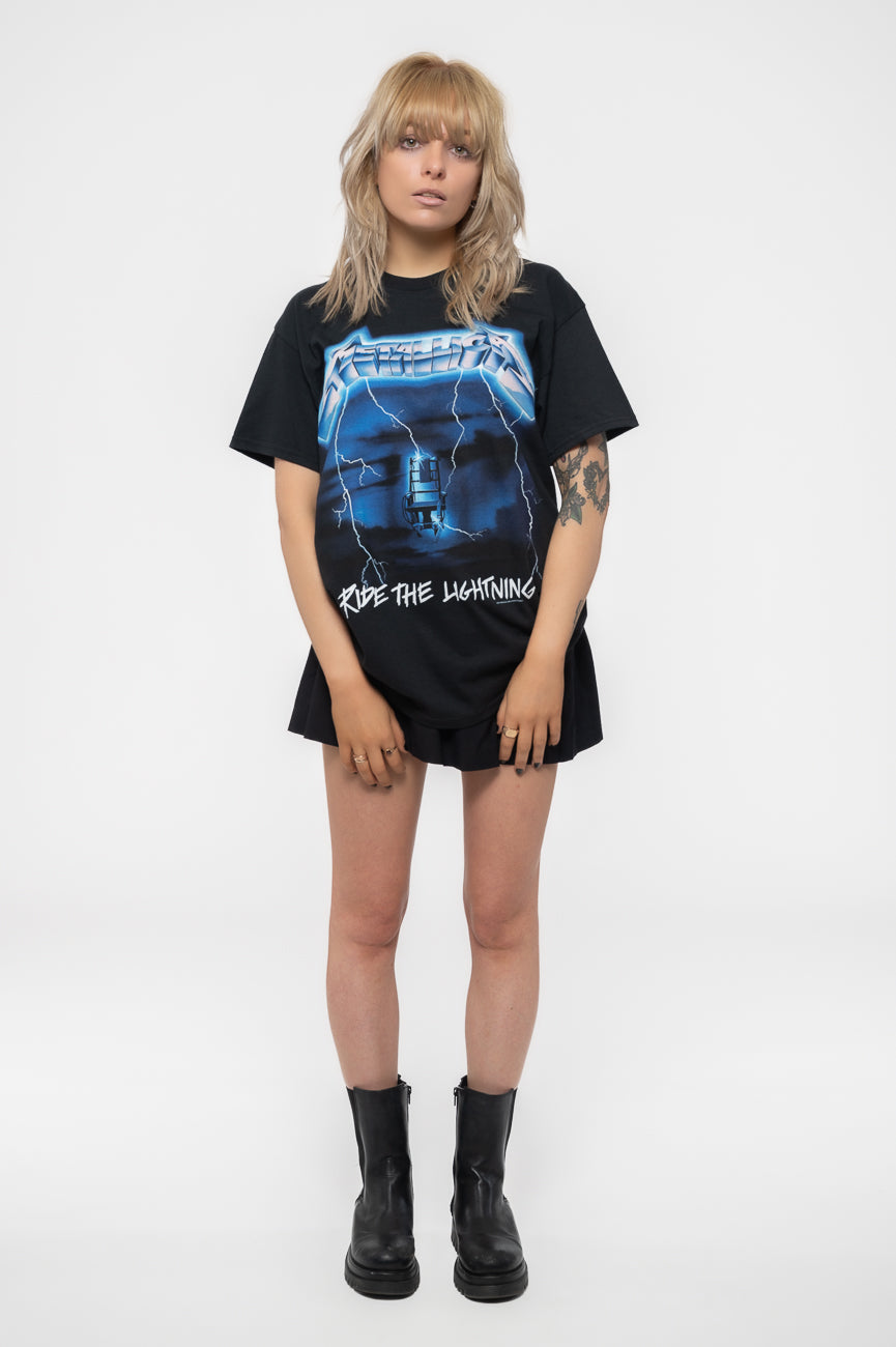 Metallica Ride The Lightning Tracks T Shirt product image 2