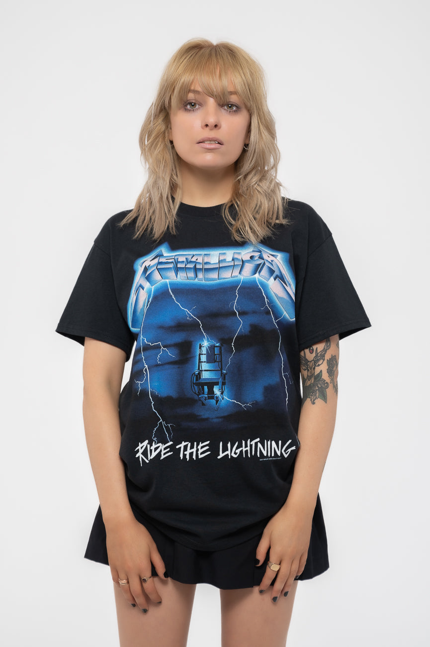 Metallica Ride The Lightning Tracks T Shirt product image 1
