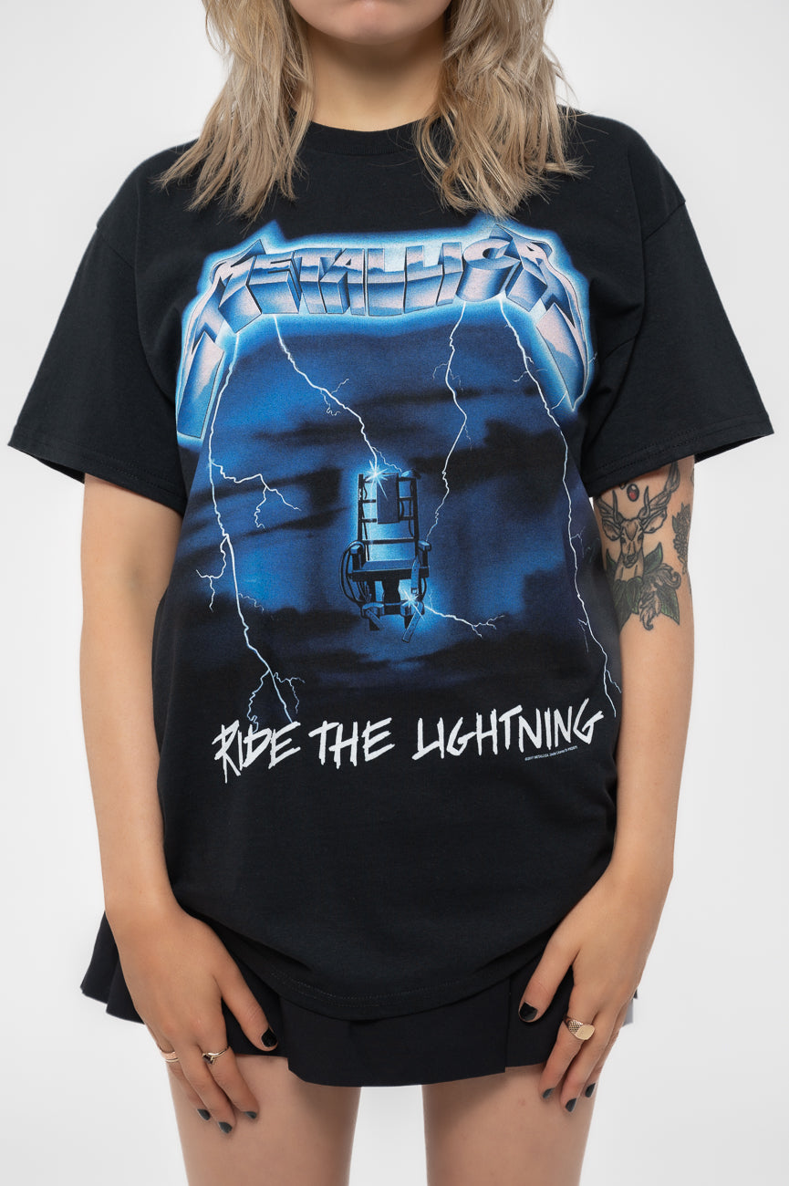 Metallica Ride The Lightning Tracks T Shirt product image 3